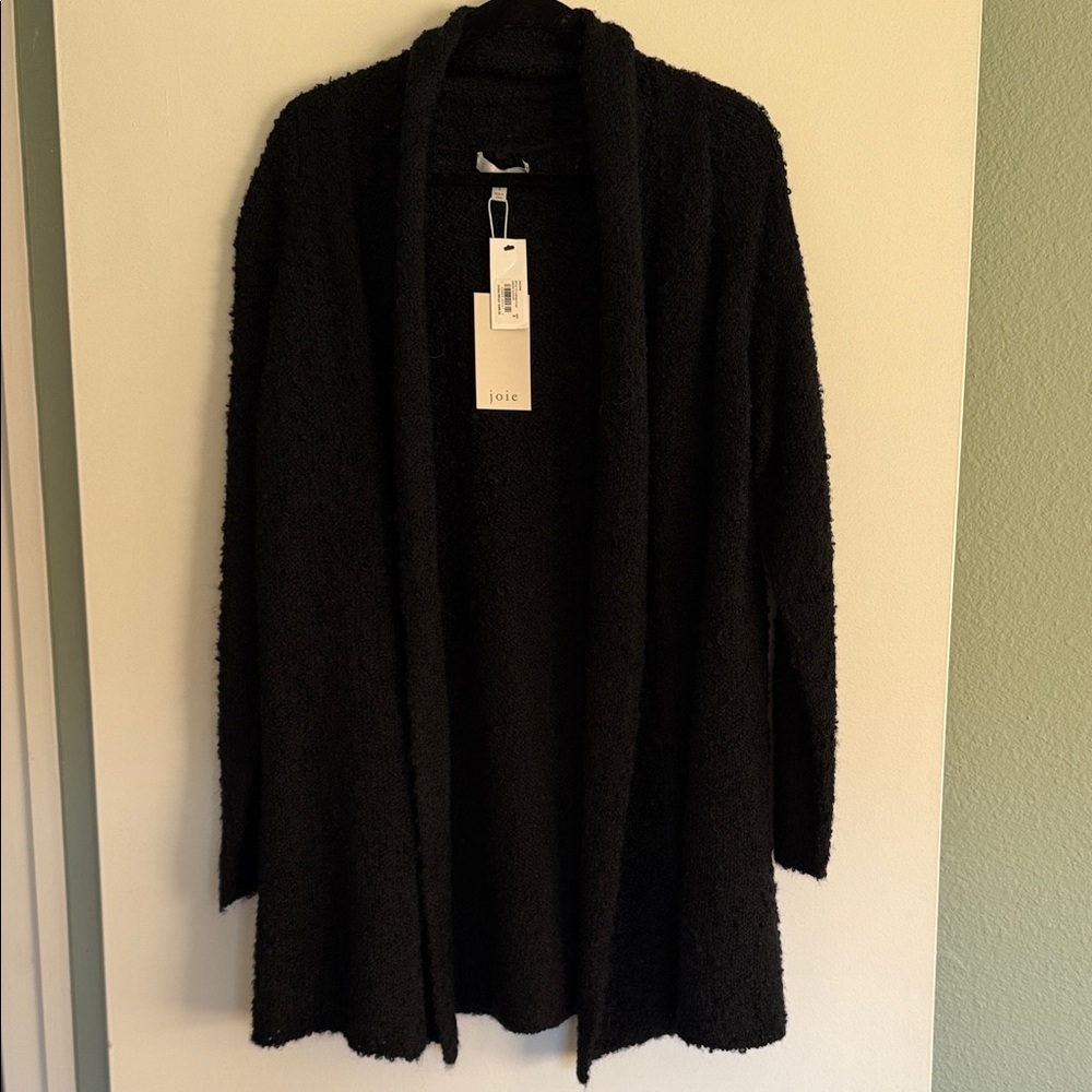 Joie Elegant Black Cardigan Sweater
